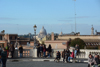 vue depuis la place du Quirinal